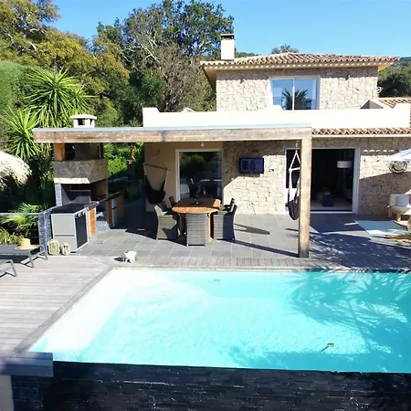 Villa Casa Baggia, Proche Plage, Piscine A Debordement Chauffee, Pool House *