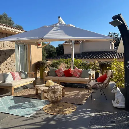 Casa Baggia, Proche Plage, Piscine A Debordement Chauffee, Pool House Villa Porto-Vecchio (Corsica)