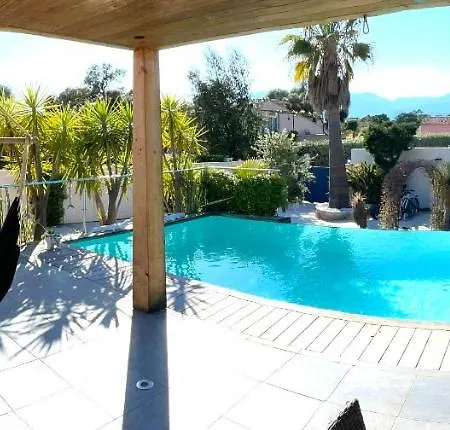 别墅 Casa Baggia, Proche Plage, Piscine A Debordement Chauffee, Pool House
