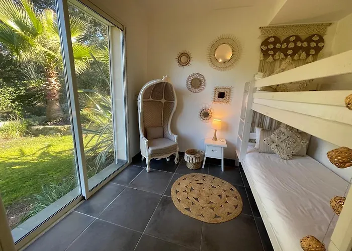 Вилла Casa Baggia, Proche Plage, Piscine A Debordement Chauffee, Pool House *